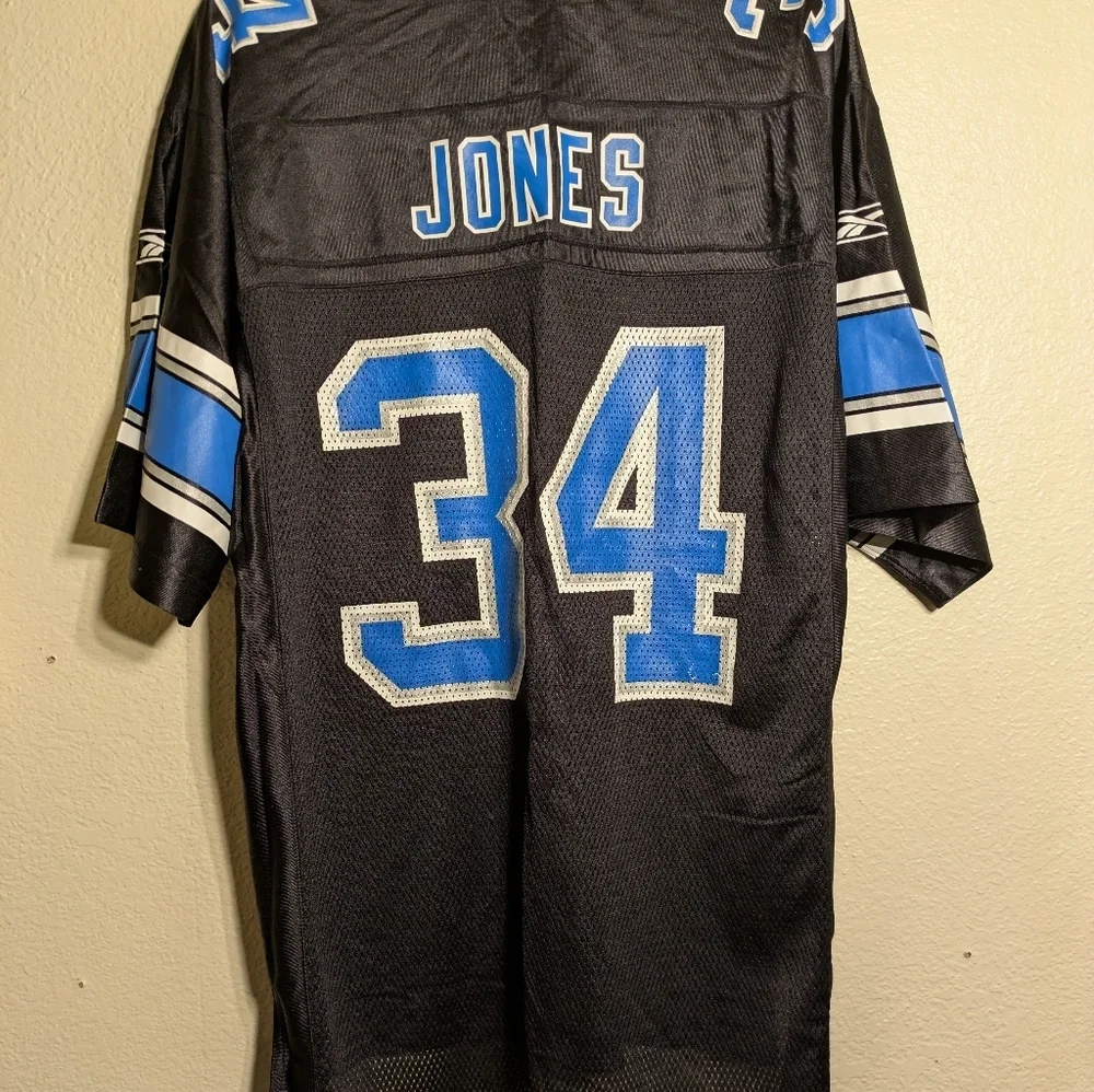 Rebook NFL Team Jersey with Blue Accents Size Medium Pre-owned - Picture 7 of 7